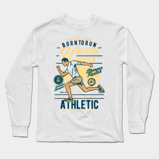 Born To Run athletic Long Sleeve T-Shirt